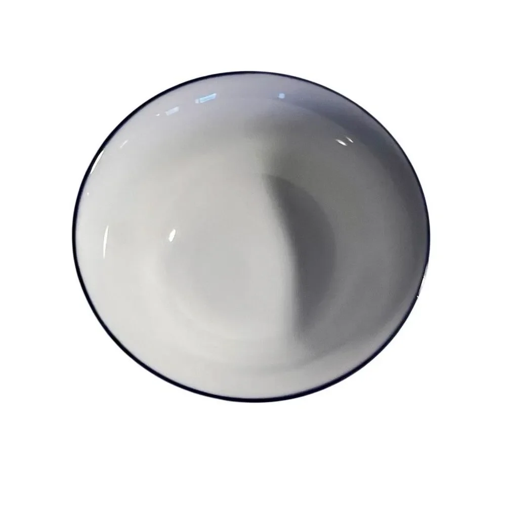 PIER ONE Blue TWILL Porcelain 6” Rice Bowl